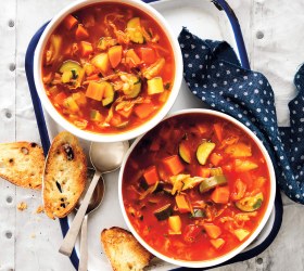 Hearty Vegetable and Bean Soup